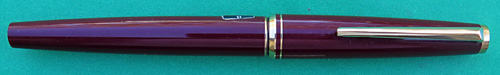 MONTBLANC 320 IN BURGUNDY WITH BROAD NIB. NEW OLD STOCK.